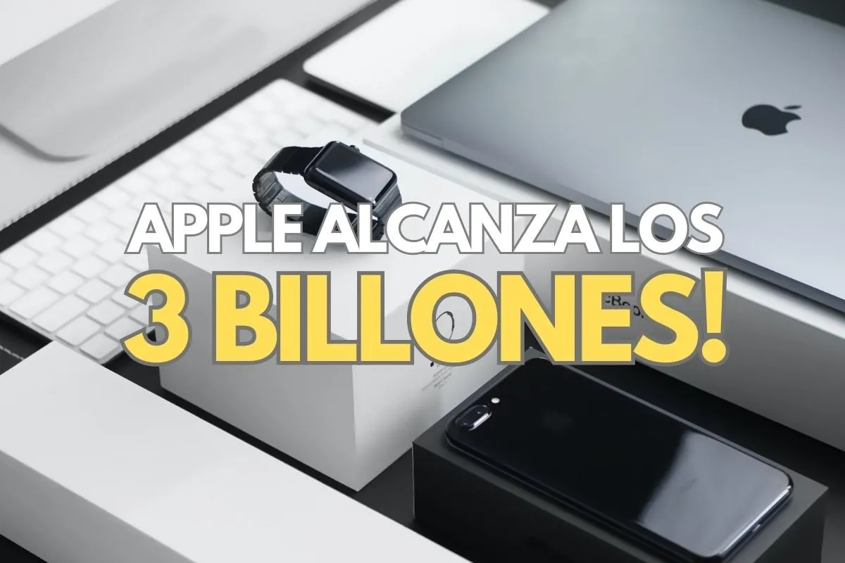 Imagen destacada del artículo: Apple alcanza los 3 billones de dólares: ¿Y ahora qué?